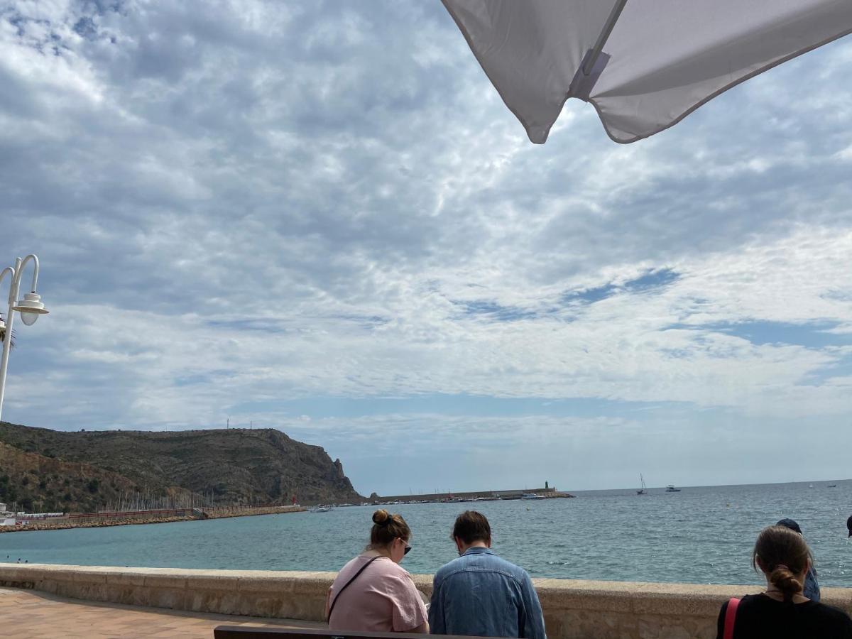 Javea Au Port Vue Mer Devant La Plage Grand Appartement Terrasse Clim Et Wifi ภายนอก รูปภาพ