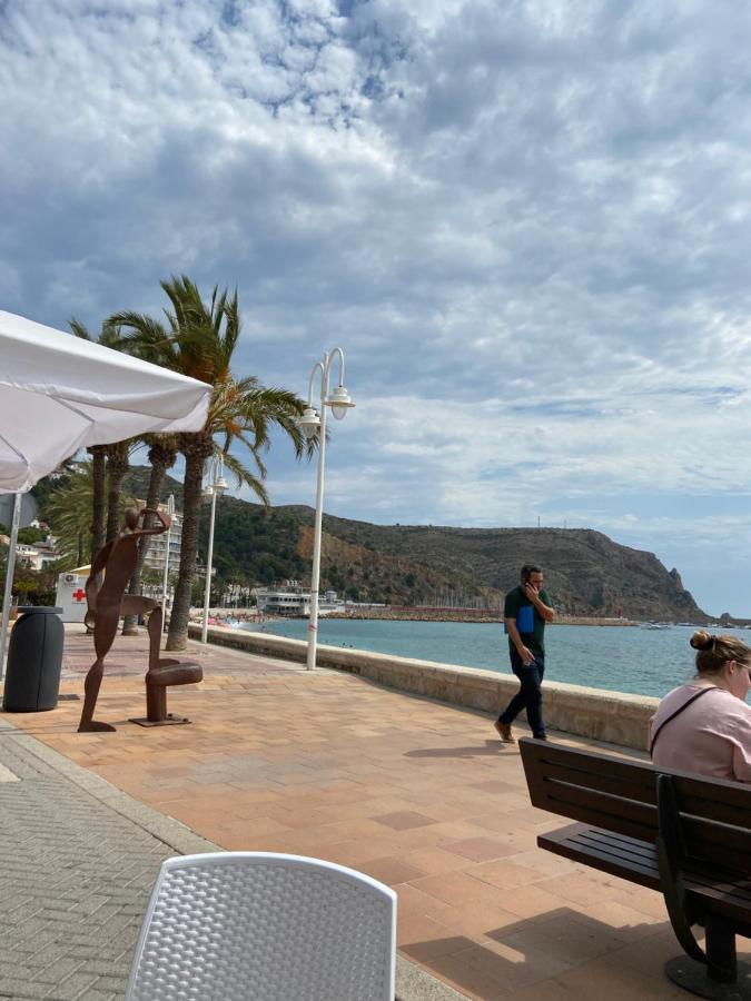 Javea Au Port Vue Mer Devant La Plage Grand Appartement Terrasse Clim Et Wifi ภายนอก รูปภาพ